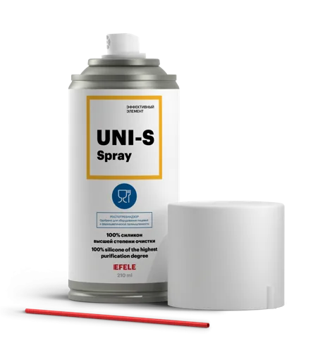 Силиконовая смазка с пищевым допуском EFELE UNI-S SPRAY