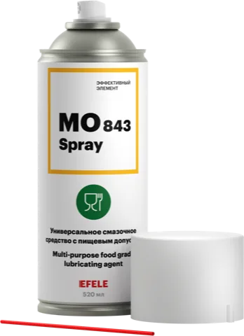 Универсальное масло EFELE MO-843 SPRAY с пищевым допуском NSF 3H и H1